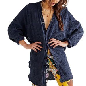 Free People We The Free Summer Daydream Button Down
